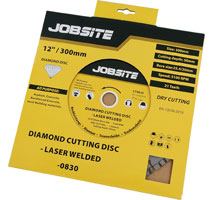 300mm Laser Welded Diamond Disc