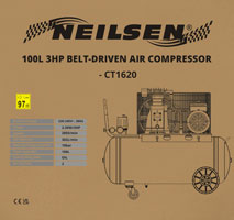 100 Litre Belt Drive Air Compressor