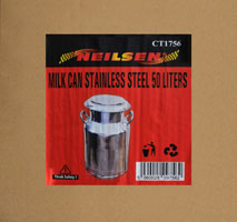 50 Litre Stainless Steel Milk Can