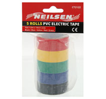 5 Rolls of PVC Electrical Tape
