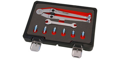 Divider Style Adjustable Pin Wrench Set