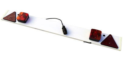 12V Towing Board with integral lights