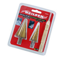 Step Drill Set and Punch
