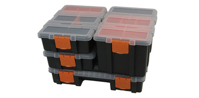 Tool Organiser Case Set - 4pc