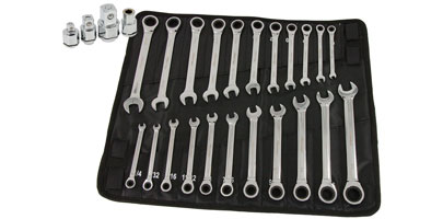 Ratchet Spanner Set