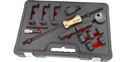 Injector Extractor Set with Slide Hammer