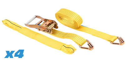 Ratchet Tie Down Strap Set