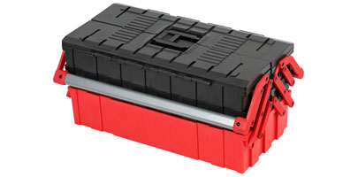 Cantilevered Plastic Tool Box